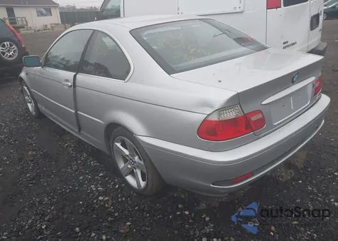 2004 BMW 325Ci из США, поврежденный, VIN WBABV13404JT20060
